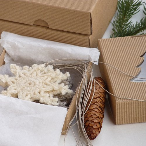 Zestaw Wełnianych Gwiazdek