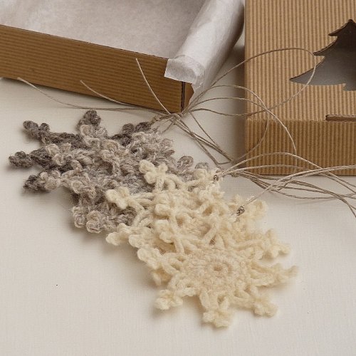 Zestaw Wełnianych Gwiazdek