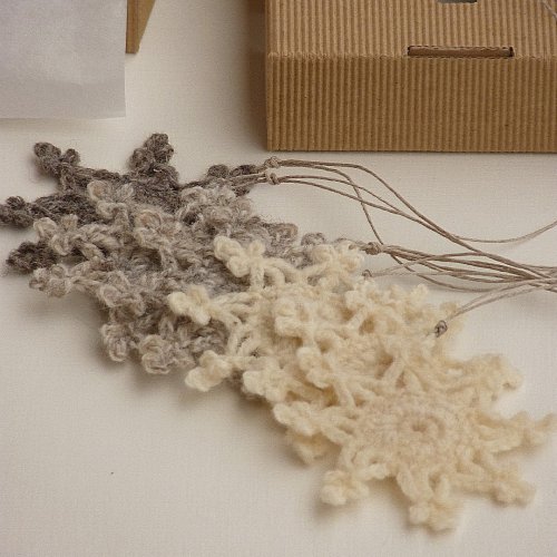 Zestaw Wełnianych Gwiazdek