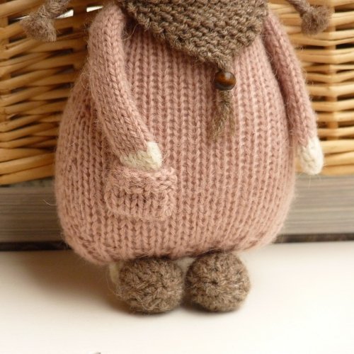 Lalka Rosamunda Wzór Dziewiarski