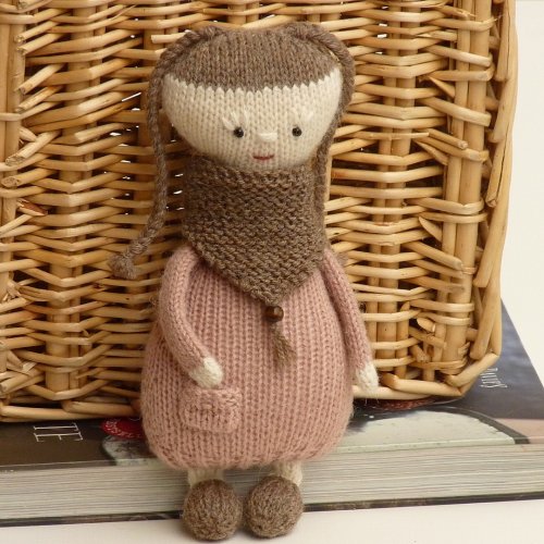 Lalka Rosamunda Wzór Dziewiarski