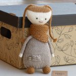 Lalka Rosamunda Ruda